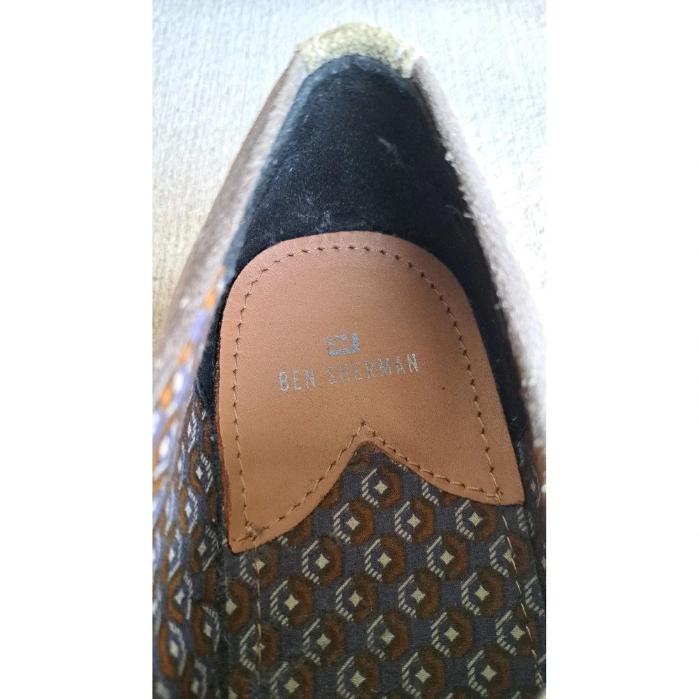Ben Sherman Men's Grey Suede Wingtip Oxford Dress Shoes Size 13